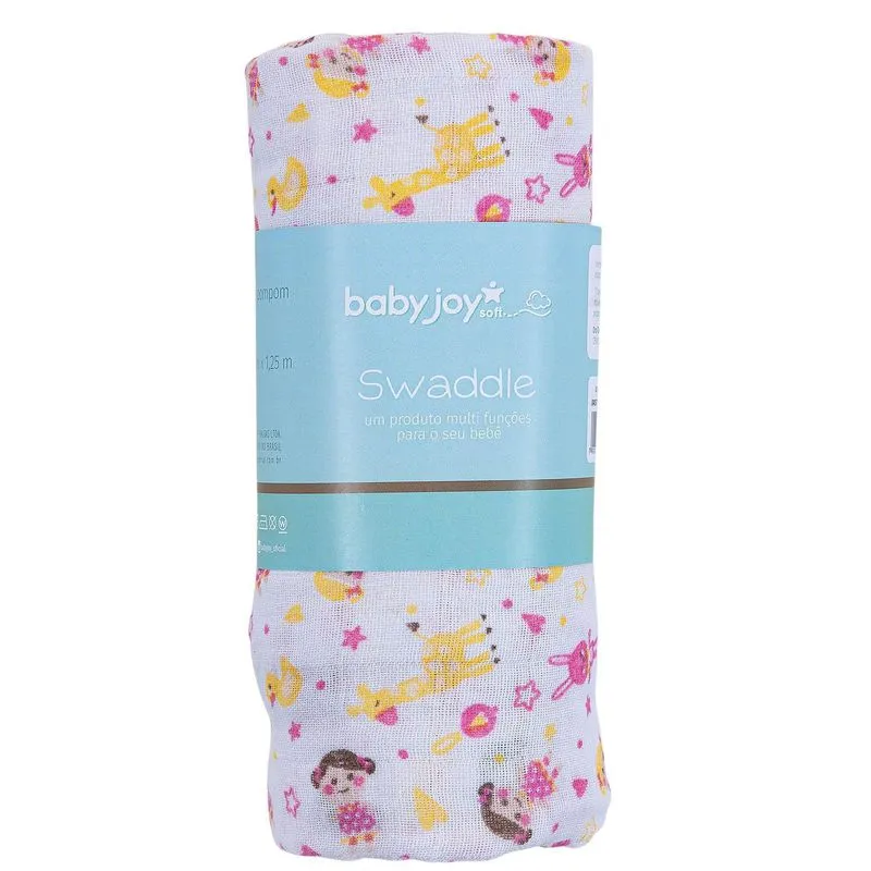 Swaddle Rolinho Bonequinhas Baby Joy Soft