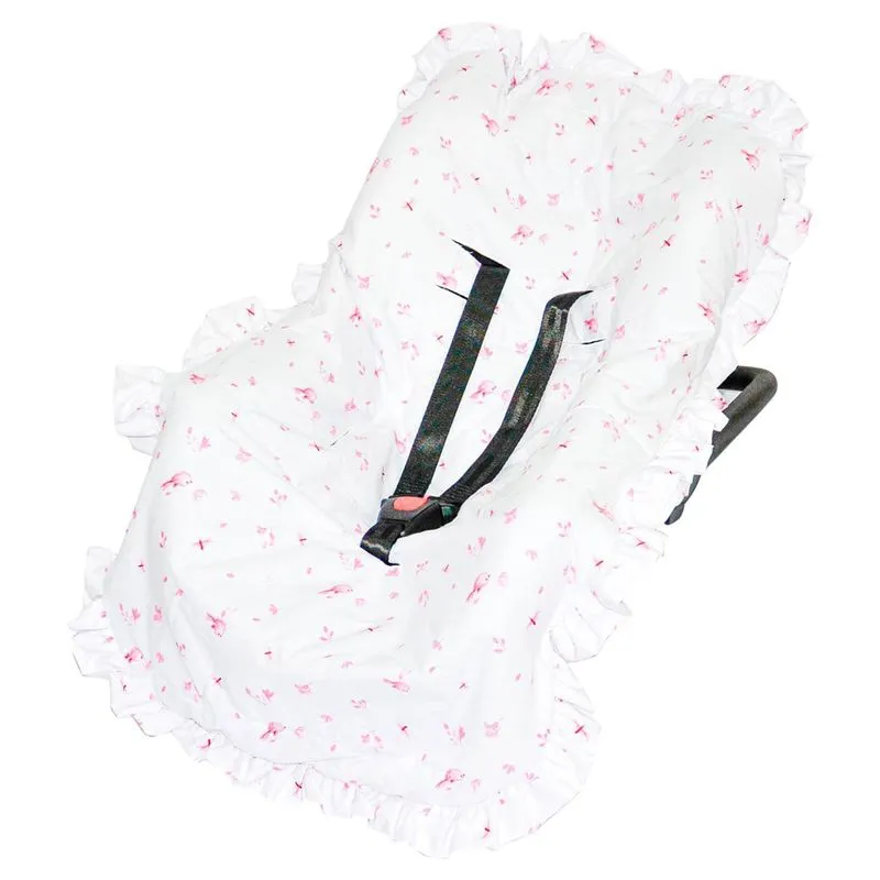 Capa Para Bebê Conforto Floral Baby Joy