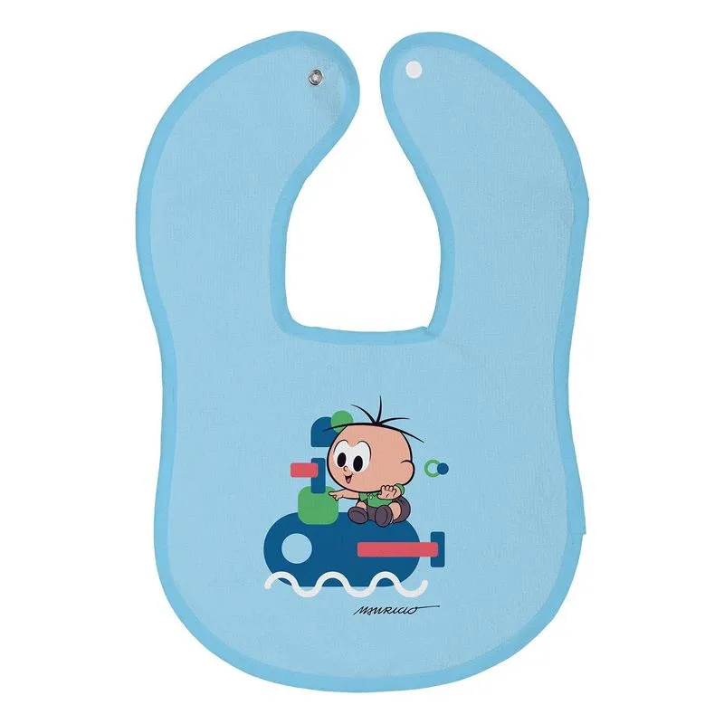 Babador Anatômico Cebolinha Turma Da Mônica Baby