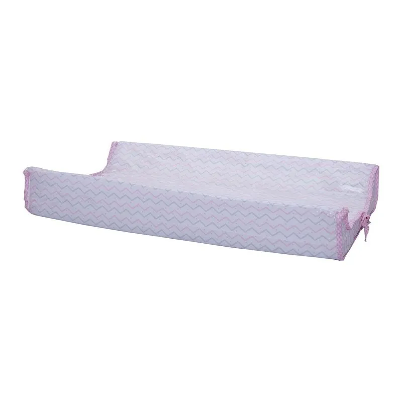 Trocador De Fraldas Americano Forro Pvc Nuvem Rosa Bublim