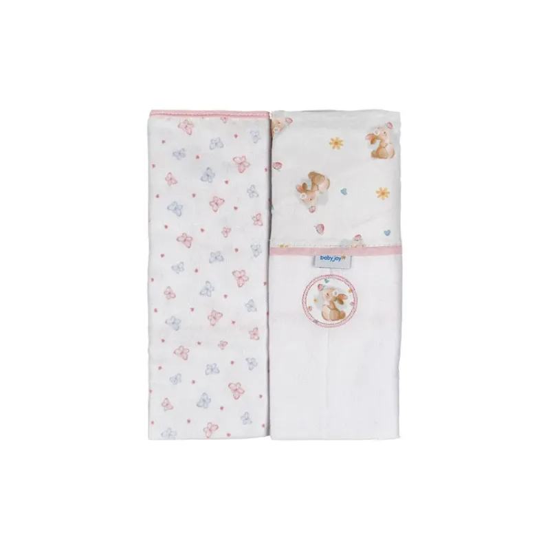Mantas Flaneladas Coelha Rosa