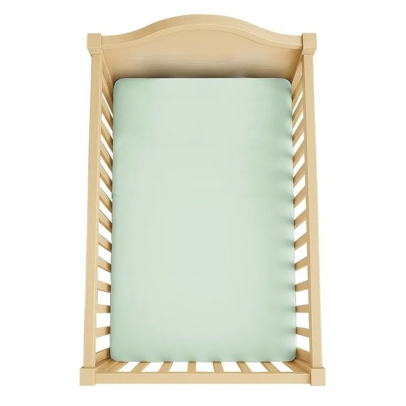 Lençol Para Berço Bublim Americano Verde 130x70x15cm (MP)