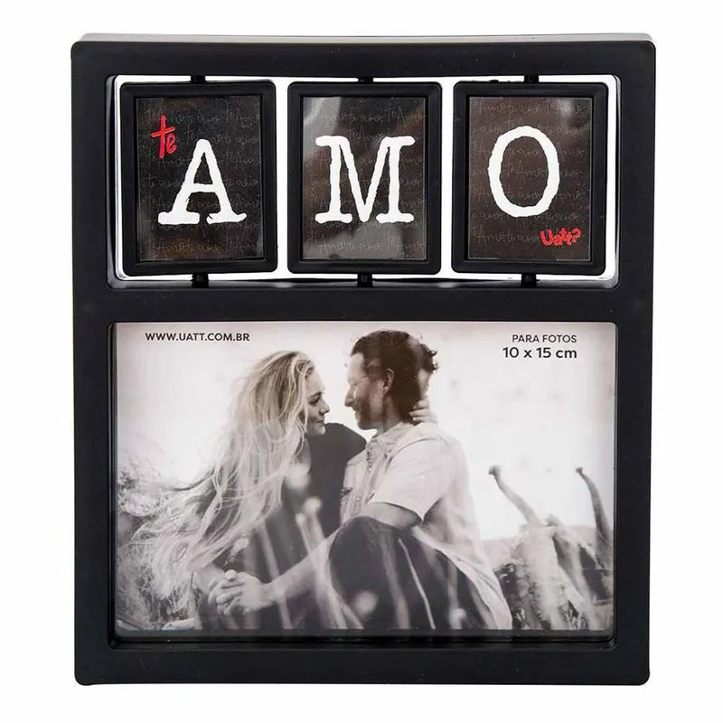 Porta Retrato Fotos Gira Gira - Te Amo Te Amo Original Uatt