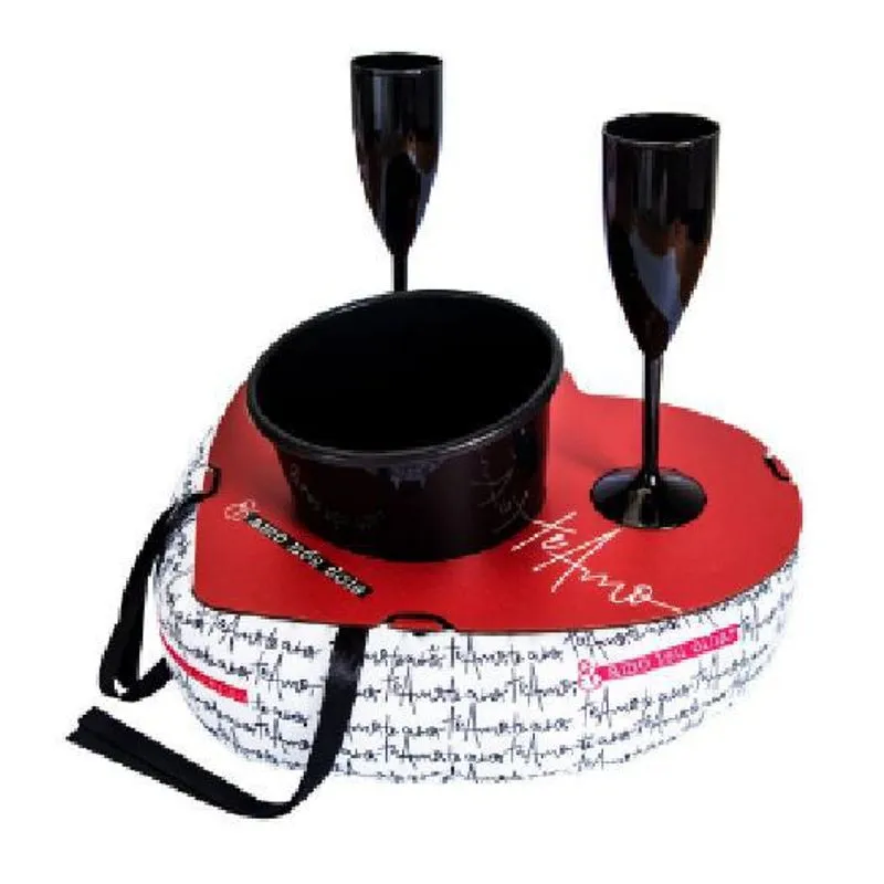Almofada Com Balde Champagne Te Amo Te Amo