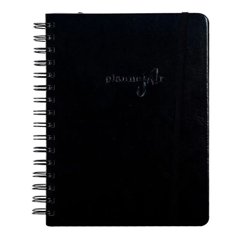 Planner Anual Preto Planejar