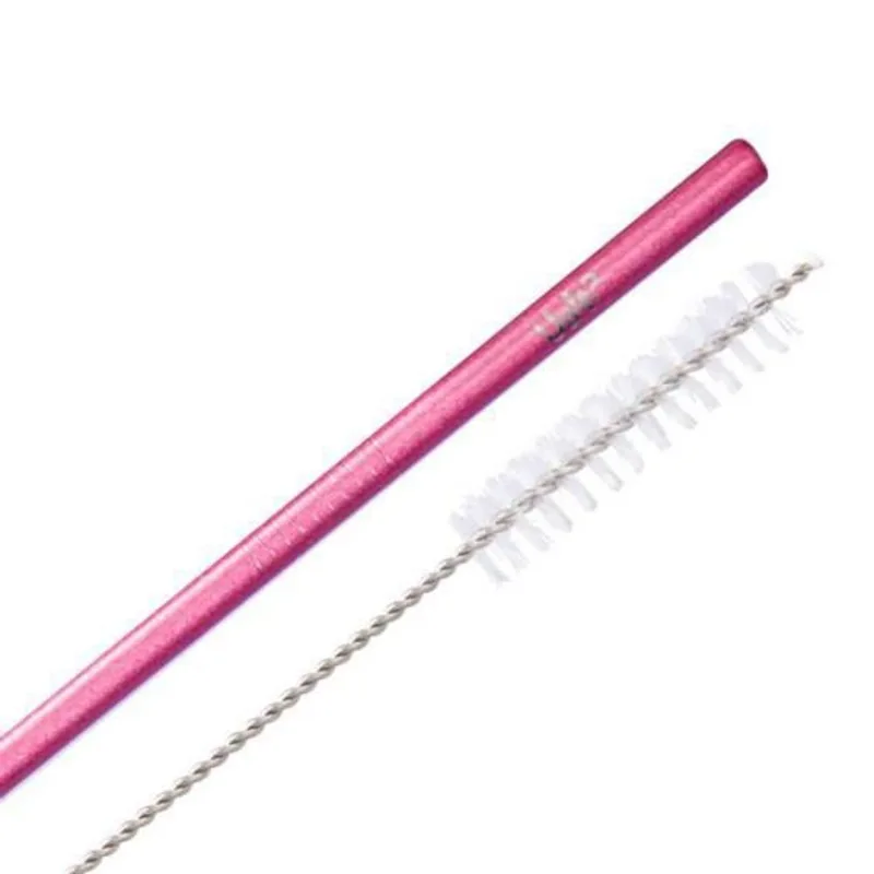 Kit Canudo Metal Com Limpador - Gatinha