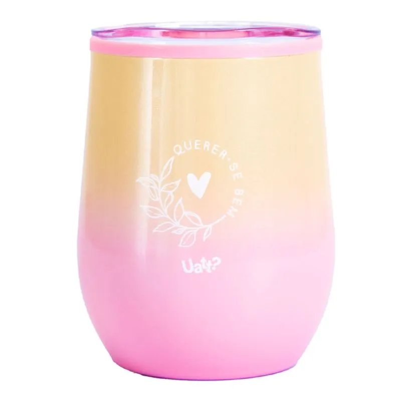 COPO TERMICO OVAL - QUERER-SE BEM