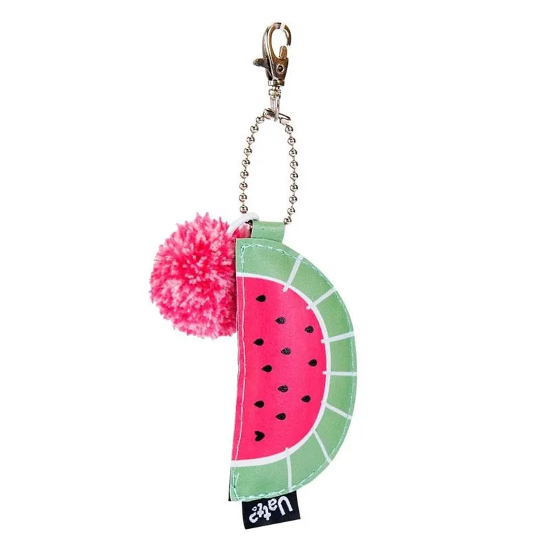 Chaveiro com pompom - desfrute