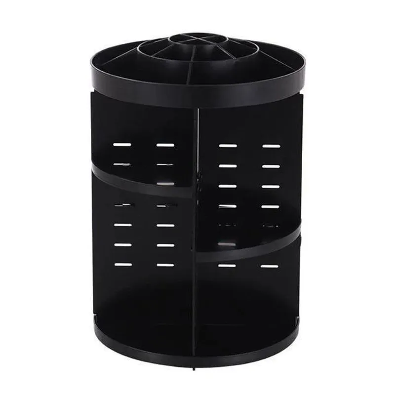 Organizador De Maquiagem 360 Preto