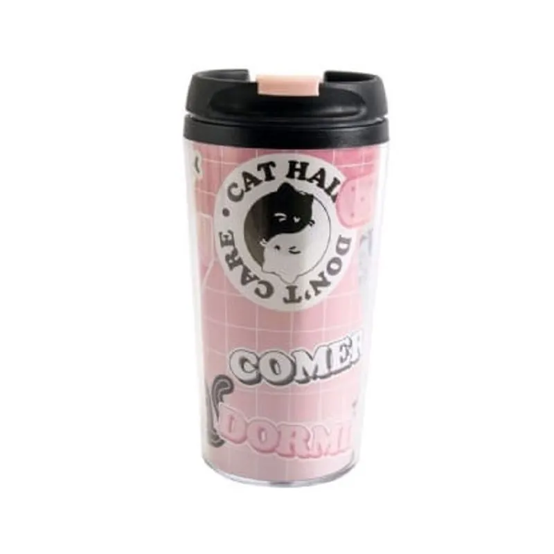 Copo Térmico Pop - Gatinha Colagem