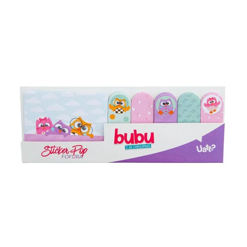 Sticker Pop - Bubu e as Corujinhas