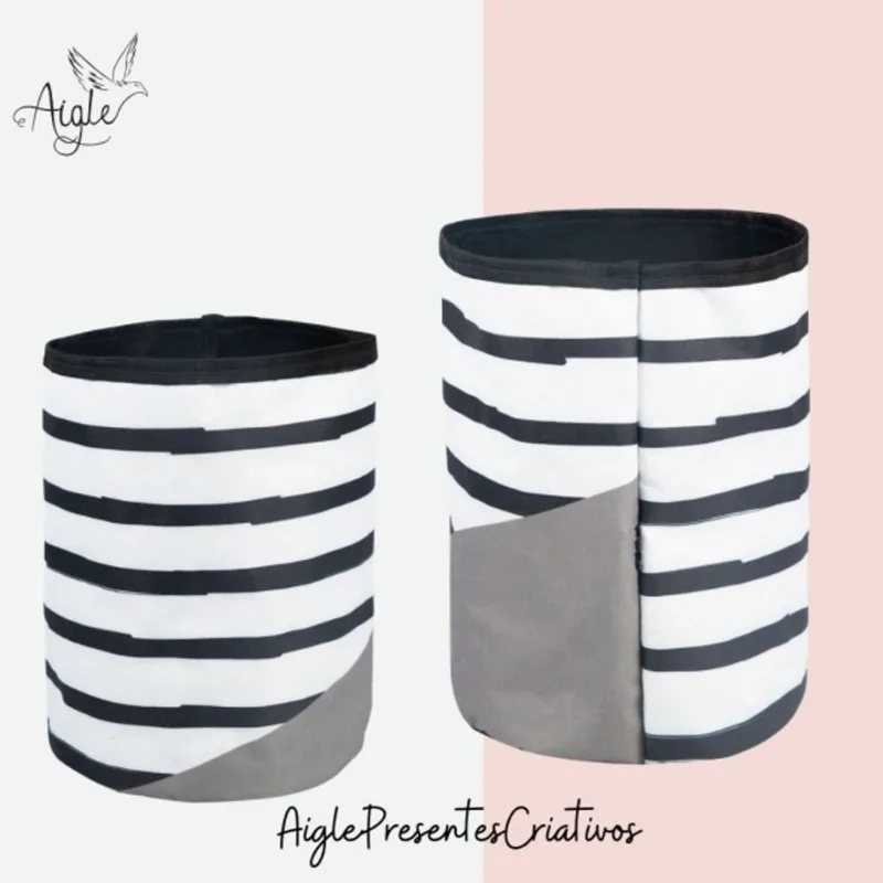 Cachepot Decorativos Em Tecido