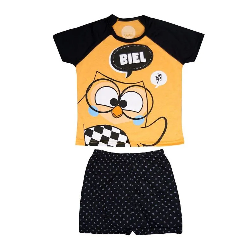 Pijama Short Infantil Masculino 6 - Biel