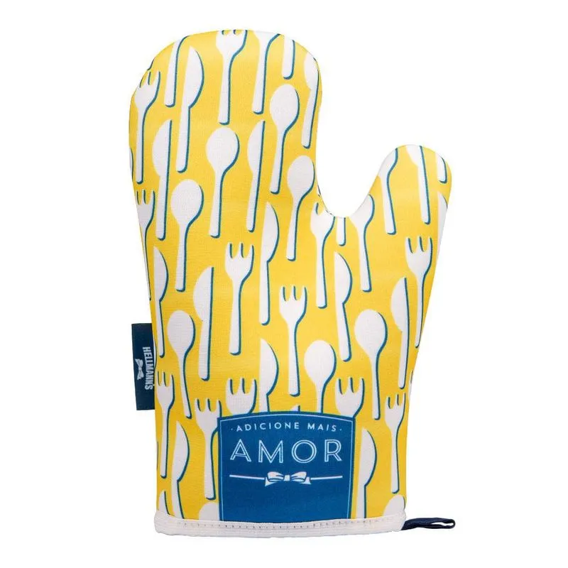 Luva De Cozinha - Hellmann's Amarela Homeprodutosluva De Cozinha - Hellmann's Amarela