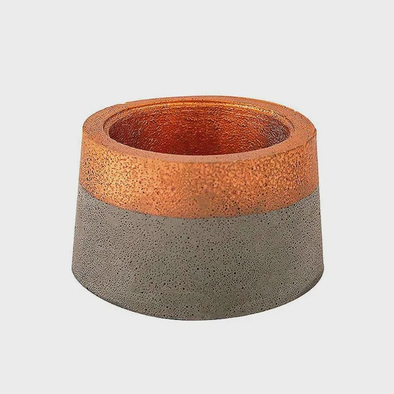 Vaso Concreto P Industrial Cobre 31808 - Uatt