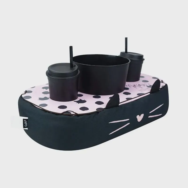 Almofada porta pipoca dupla - gatinha uatt
