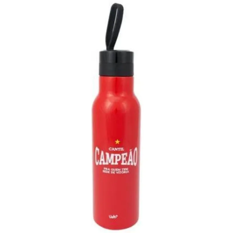Cantil Uatt Classic 500ml - Aço Inox, Tampa - Hidratação
