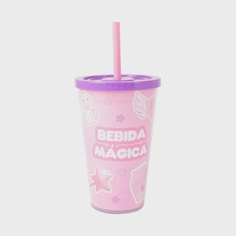 Copo canudo - gamer girl uatt