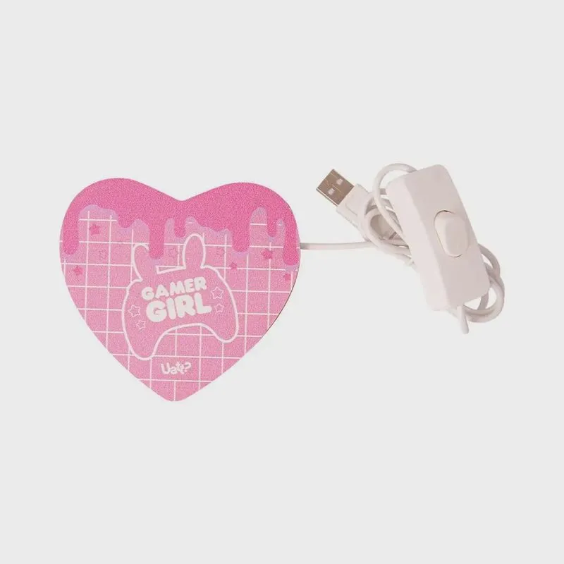 Porta copo com LED - gamer girl uatt