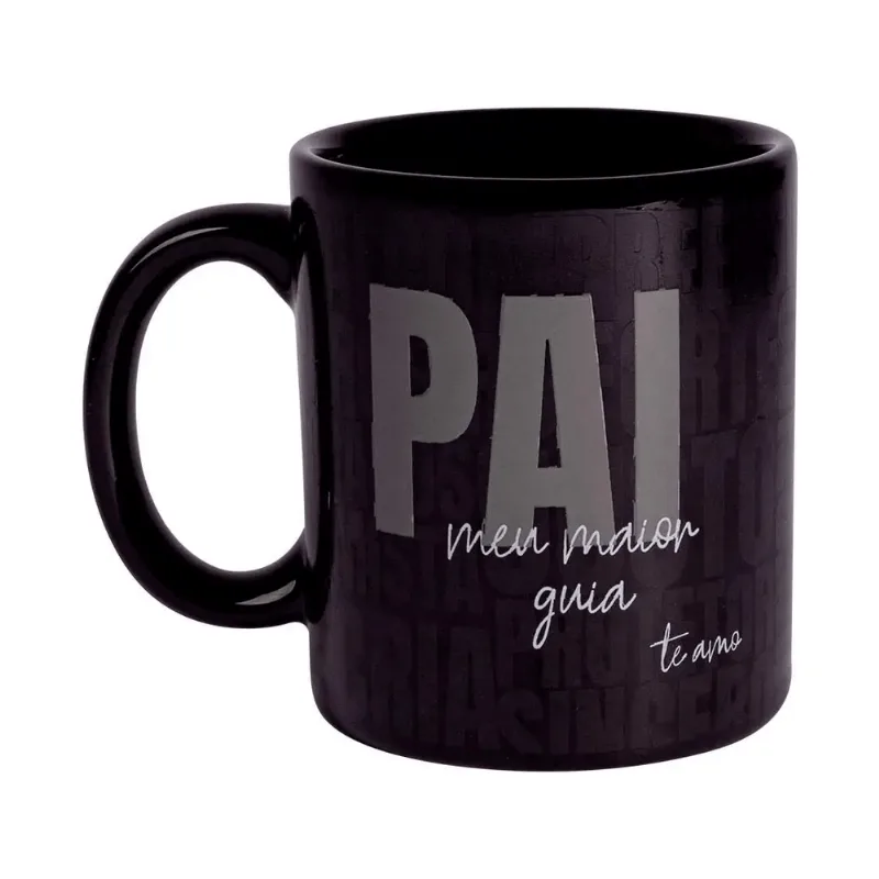 Caneca Cilindrica 330Ml - Sempre Presente Pai UATT