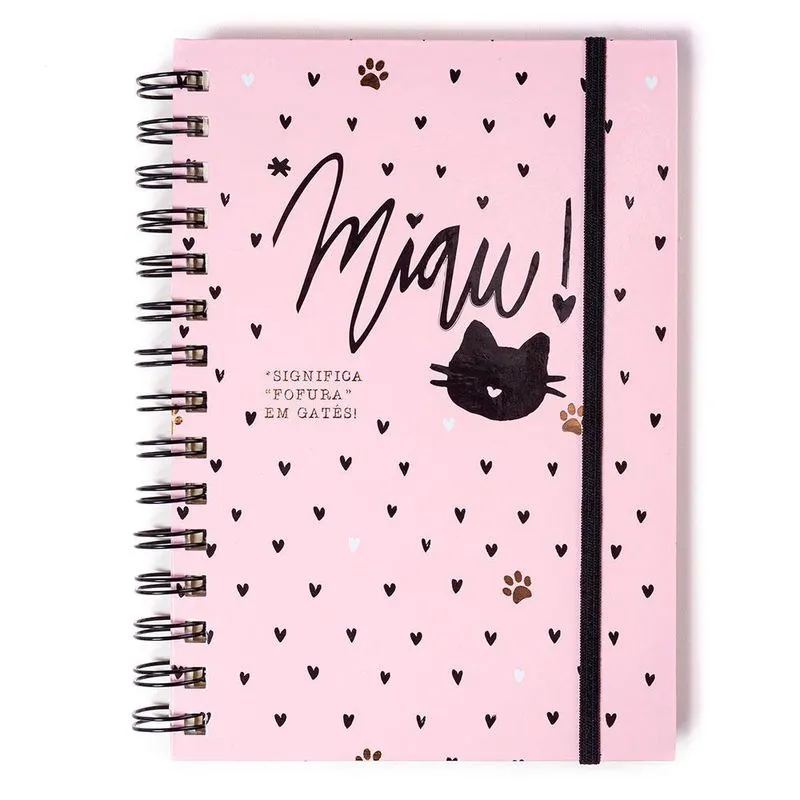 Planner Semanal Agenda Permanente Sem Data Uatt Gatinha Miau