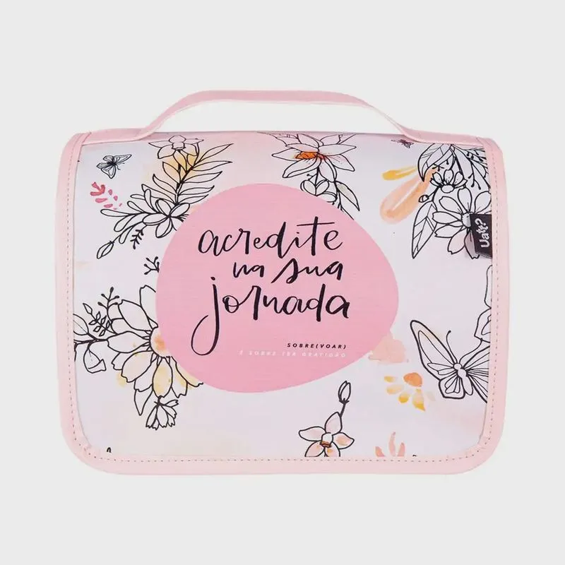Necessaire viagem pop - sobre. Voar uatt