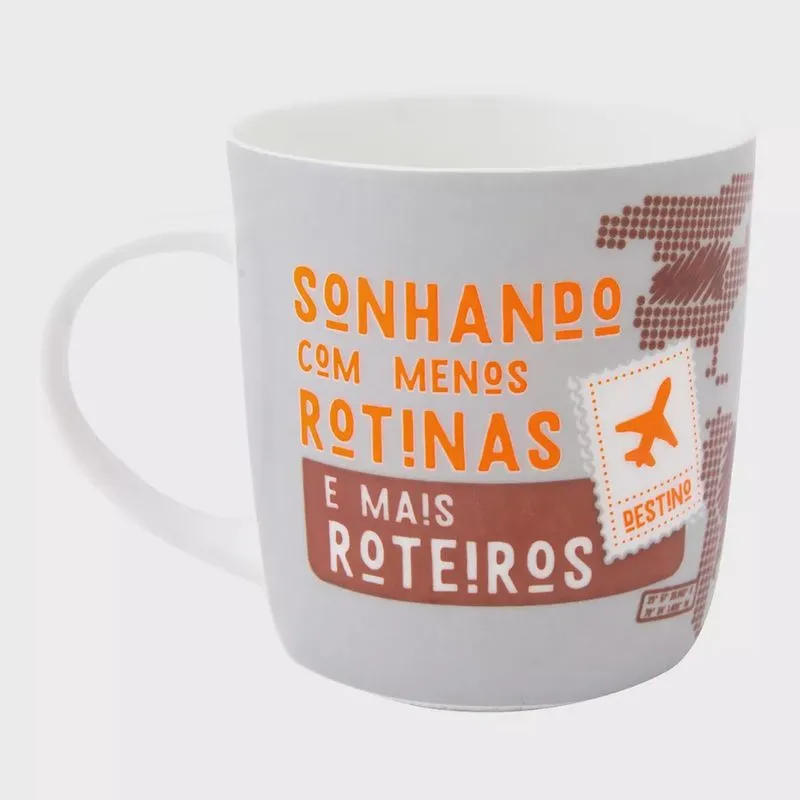 Caneca ceramica 400ML pe na estrada uatt
