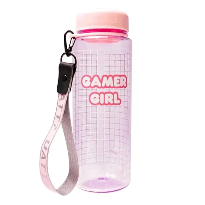 GARRAFA COLA E DESCOLA GAMER GIRL - Manaia Presentes