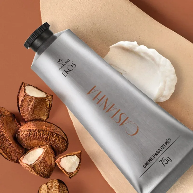 Creme Hidratante para Natura Pés Ekos - Castanha 75g