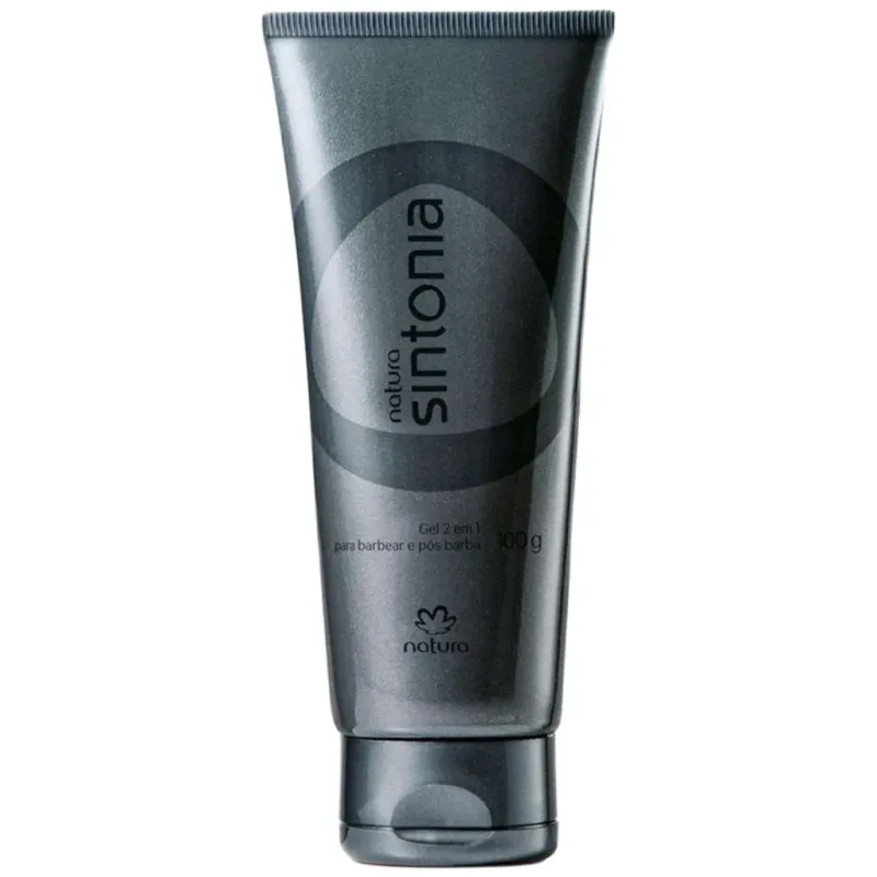 Gel 2 em 1 Para Barbear e Pós Barba Sintonia Tradicional Masculino 100g