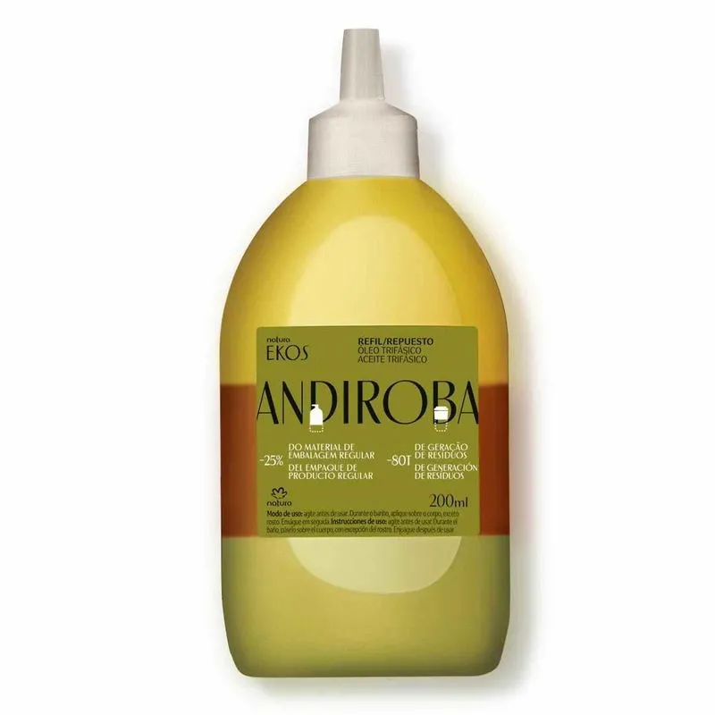 Ekos Andiroba Refil Óleo Trifásico Corporal 200ml