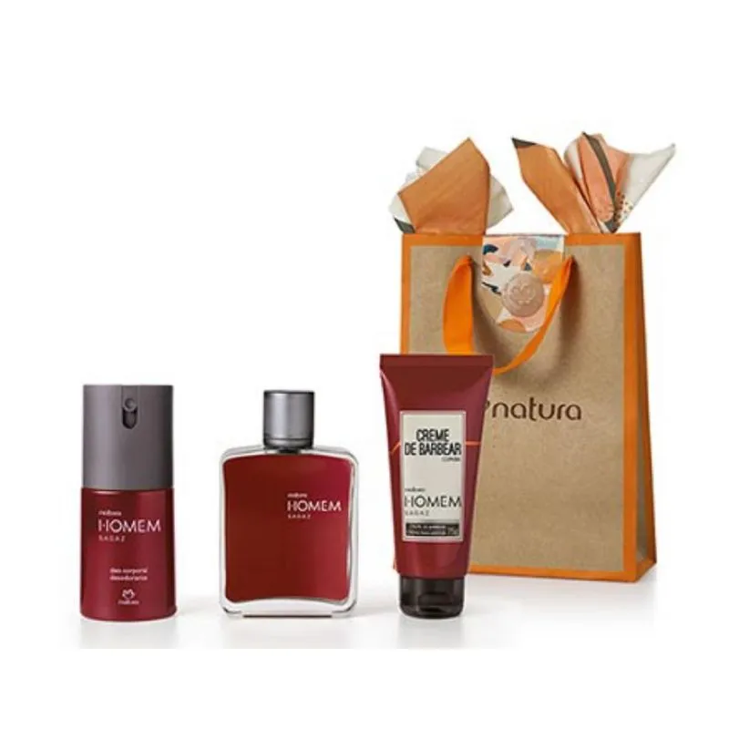 Presente Dia dos Namorados Natura Homem Sagaz - Premium
