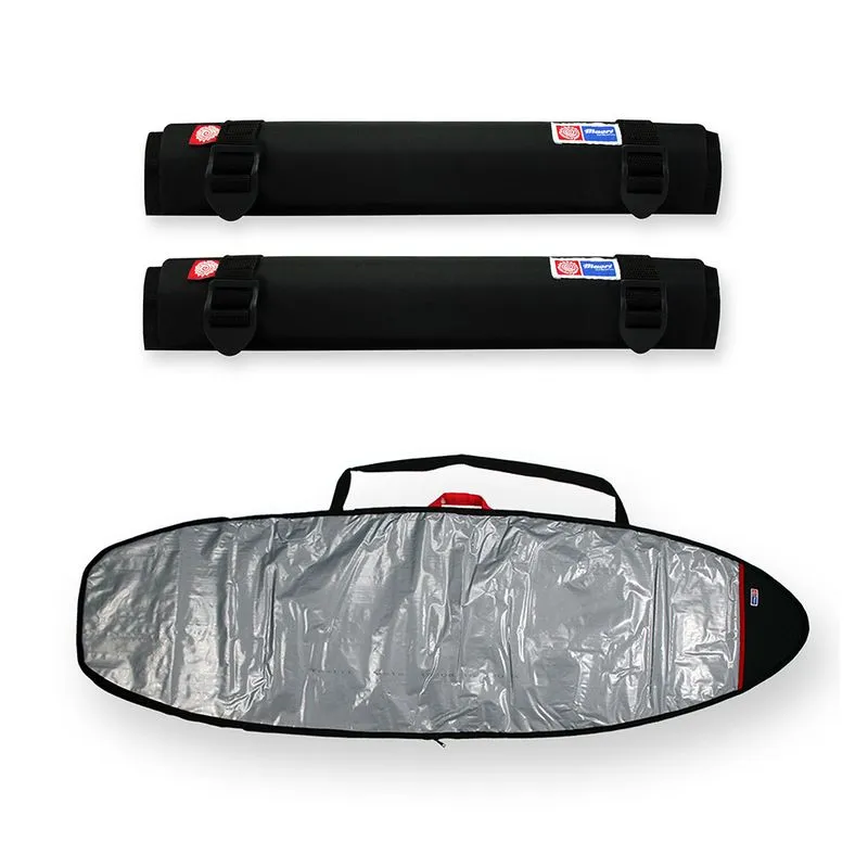 Capa Prancha Fish Refletiva 6'0 A 6'3 Com Tubo Espuma 40cm