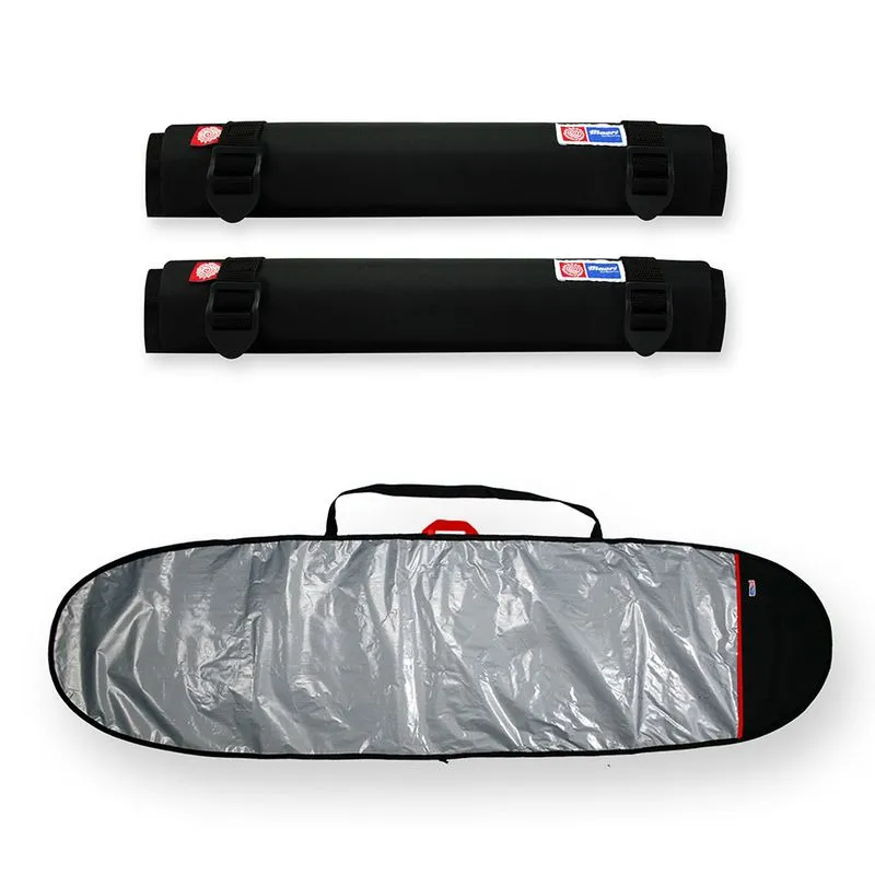 Capa Prancha Longboard Refletiva 9'0-9'4 Com Tubo Espuma