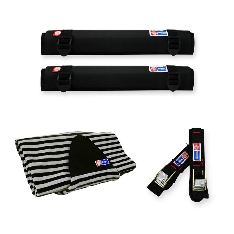 Capa Prancha Surf Toalha 5'8-5'11 Com Fita Rack E Espuma