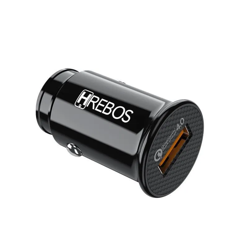 Kit Carregador Veicular Micro Usb V8 Qualcomm 4.0 Turbo