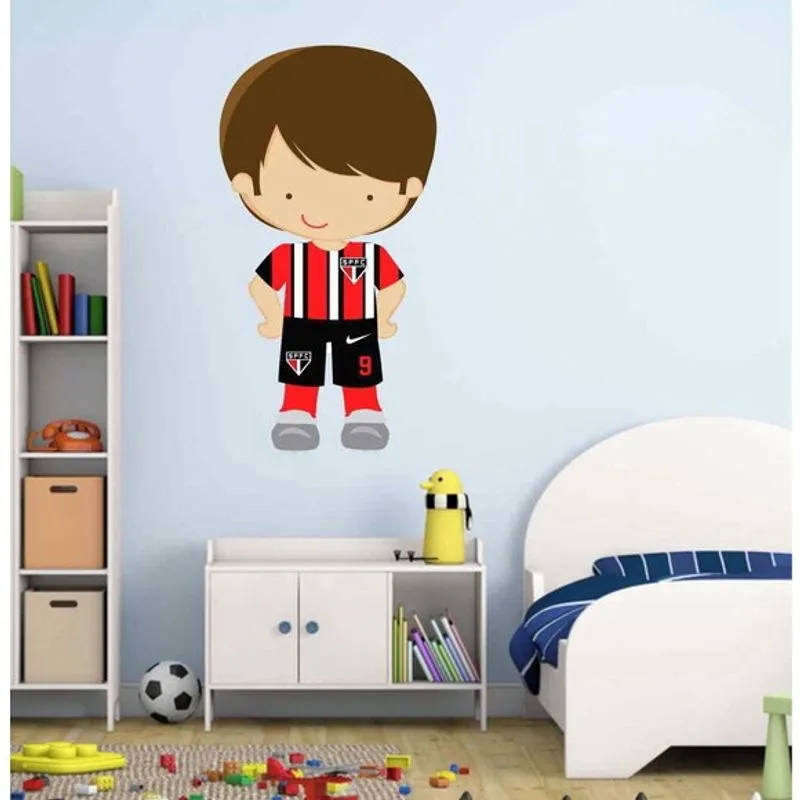 Adesivo de Parede Avatar time Fut Tamanho 70cmx40cm mod20