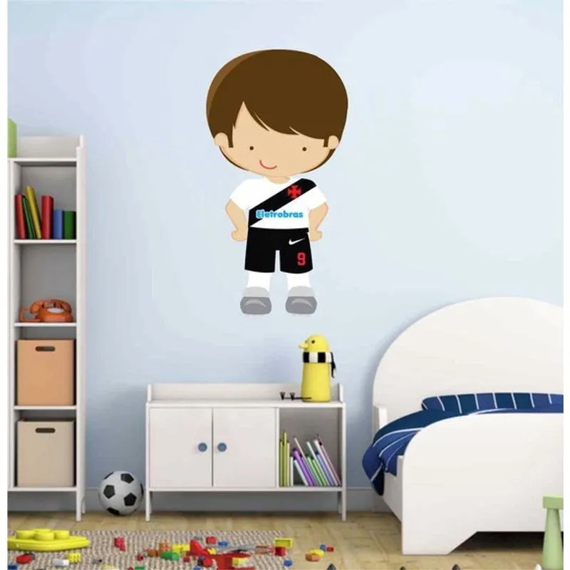 Adesivo de Parede Avatar futebol Tamanho 70cmx40cm mod28