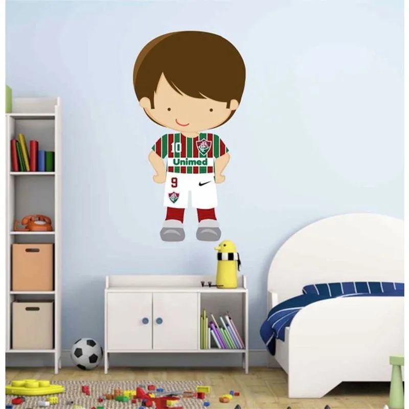 Adesivo de Parede Avatar futebol Tamanho 70cmx40cm mod30