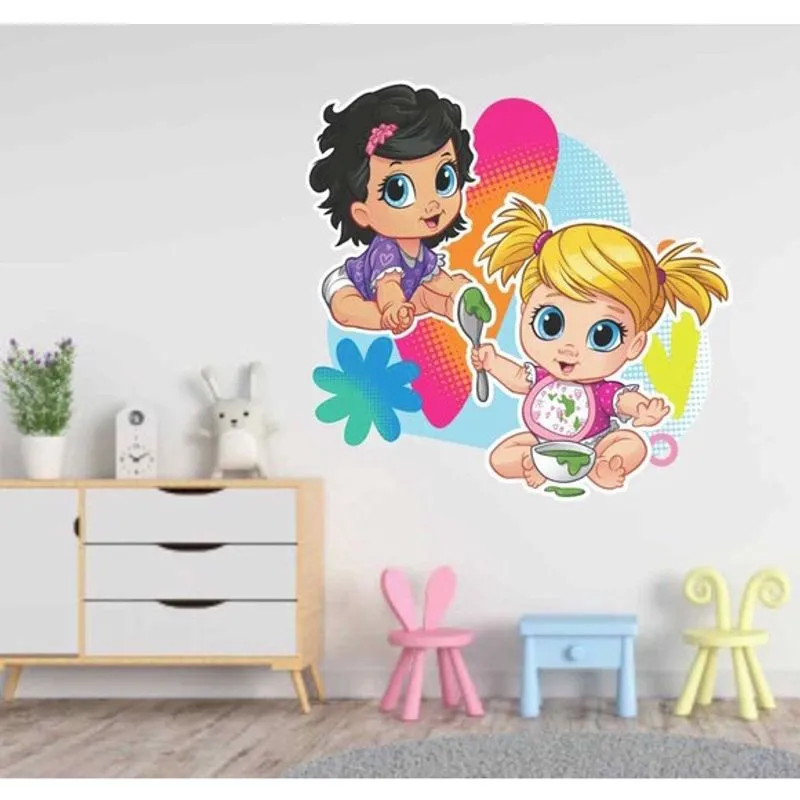 Adesivo de Parede Baby Alive Tamanho 60cmx60cm mod36