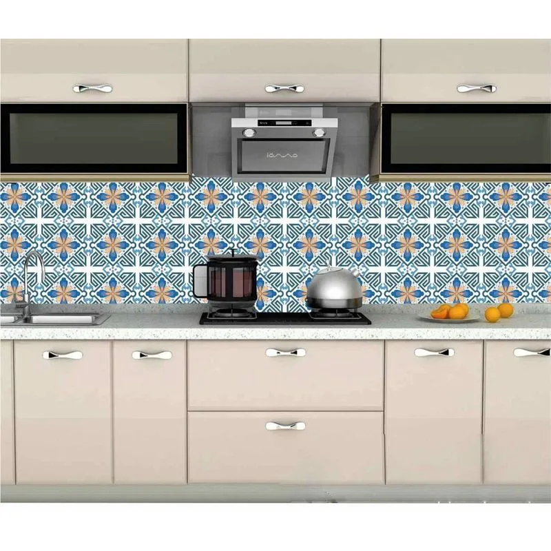 Papel Adesivo Azulejo Português tamanho 2,7m x50cm m3