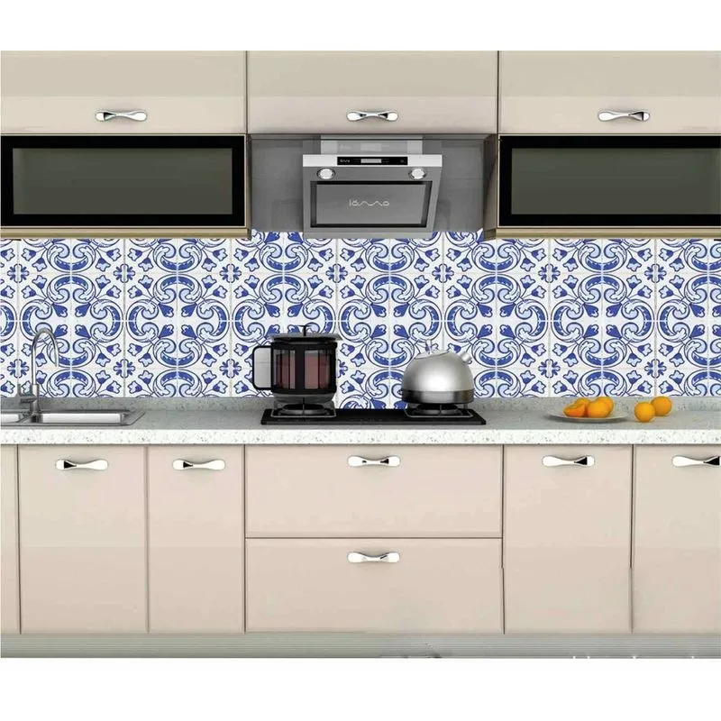 Papel Adesivo Azulejo Português tamanho 2,7m x50cm m4