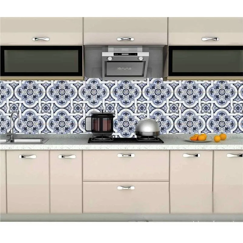 Papel Adesivo Azulejo Português tamanho 2,7m x50cm m5