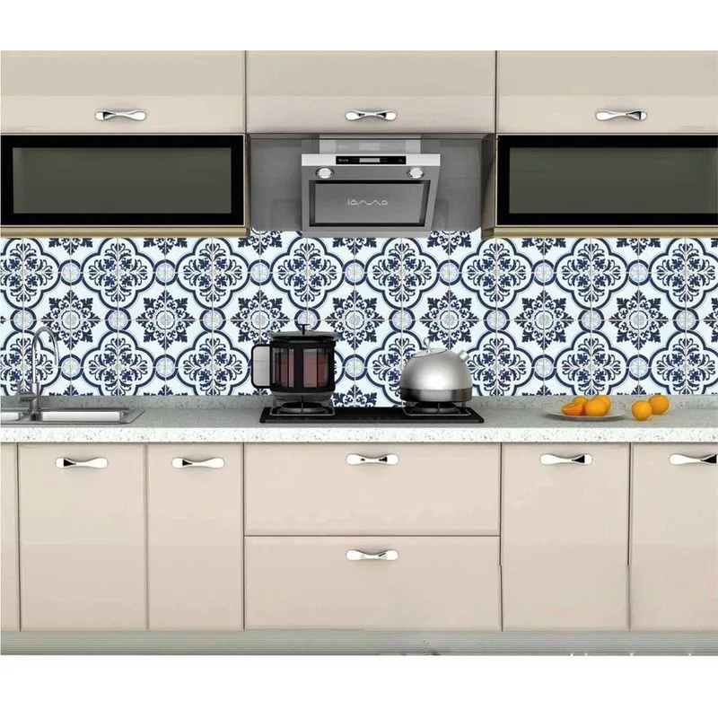 Papel Adesivo Azulejo Português tamanho 2,7m x50cm m6