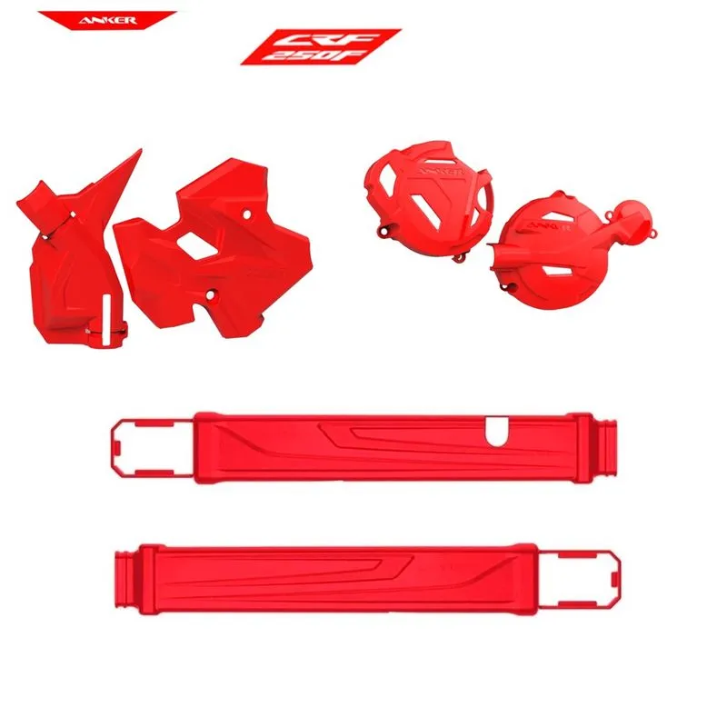 Kit Protetor Balança + Tampas Motor + Quadro Anker Crf 250F