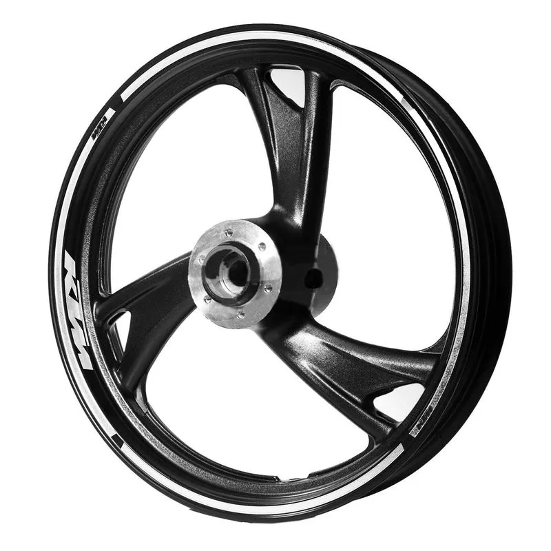 Adesivo Friso Refletivo Roda Moto Ktm 990 R Branco