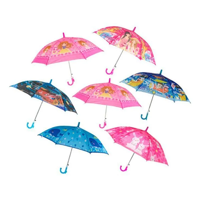 Guarda Chuva E Sombrinha Infantil Vários Modelos Sortido