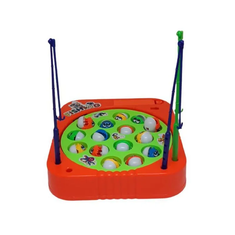 Brinquedo Jogo Pesca Peixes Coloridos,pesca Maluca Com Varas