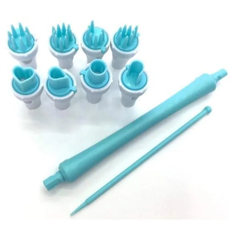 Kit Confeiteiro Bico Decorador De Bolos Multiuso 10 Pçs