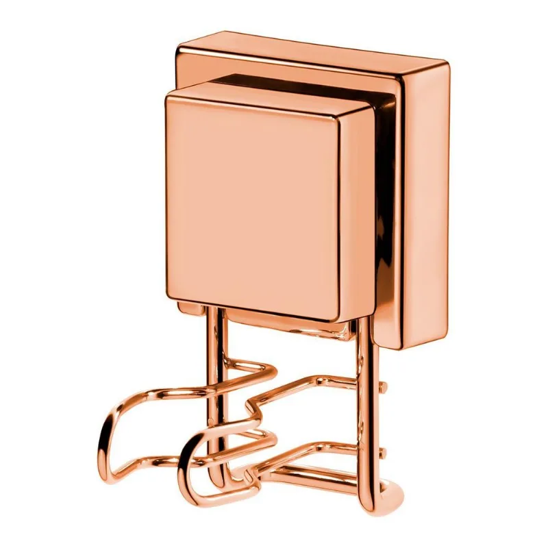 Suporte Para Ducha Chuveirinho Fixação Ventosa - Rosé Gold